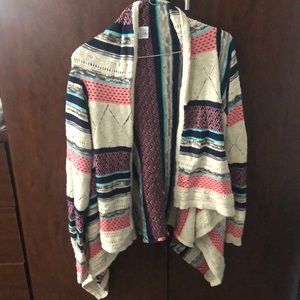 Multi colored sweater